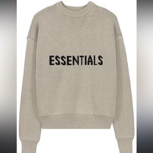 Fear of God Essentials Beige/tan/Cream Sweater